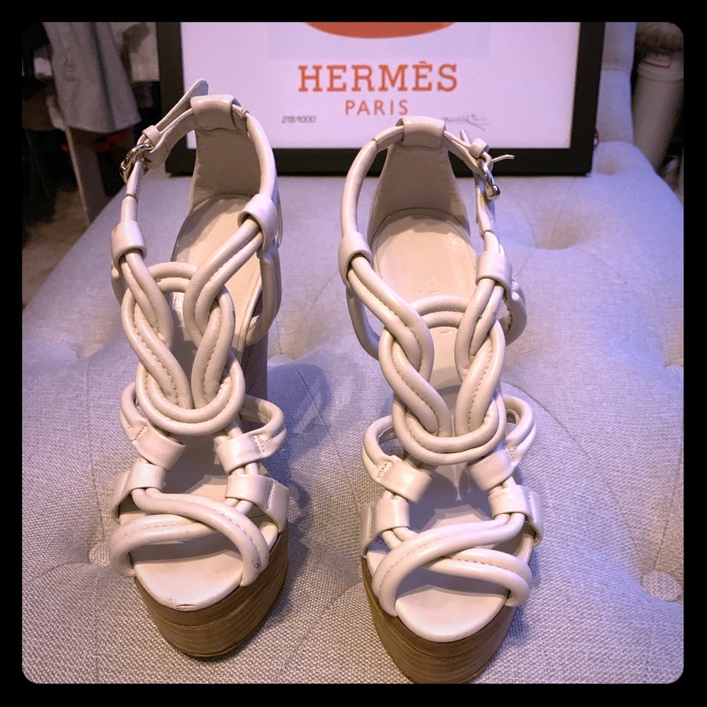 Gucci Kotao Wedge Sandals